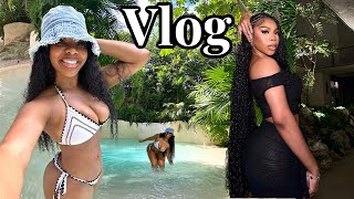 TRAVEL VLOG: Healing in the Jungle, Private Tulum Villa & Braided knotless Wig 🖤