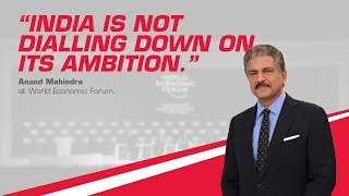 India Is On Track to Meet Paris Agreement Commitment: Anand Mahindra at WEF | Mahindra Rise