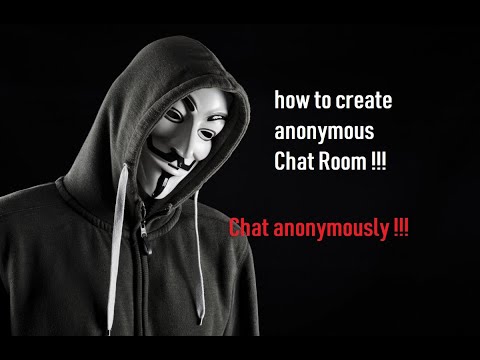 How to create anonymous chat room | chat anonymously with friends as well as teammates | {HINDI}