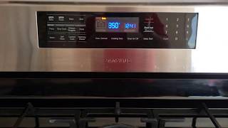 Samsung Oven Stove Range Not Heating in Oven Error E O8 Temperature Sensor Model FX710BGS