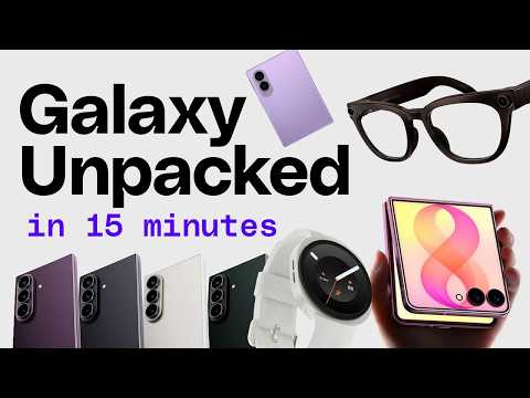 Video Thumbnail: Samsung Galaxy Unpacked in 15 minutes