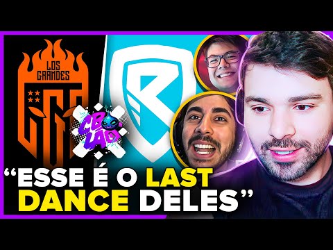 MINERVA, ESA e BAIANO assistem ao JOGO da LOS GRANDES vs RISE (do WosWos) pelo CBOLÃO!
