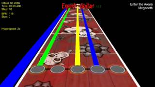 Chart Preview: Megadeth - Enter the Arena