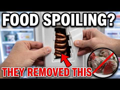 A Copper Coil In Your Fridge Makes Food Last 3x Longer — Why Did Manufacturers Remove It?