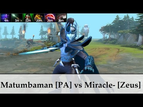 Matumbaman [PA] vs Miracle- [Zeus] | 24 kills| 53000 DMG | pro game