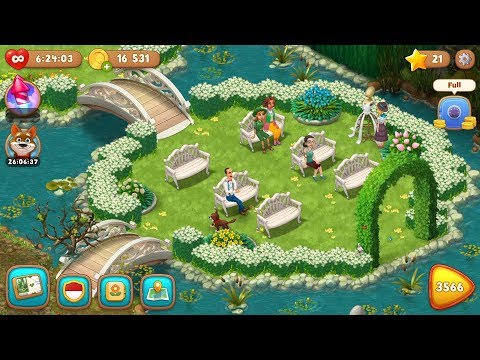 Gardenscapes Level 3566