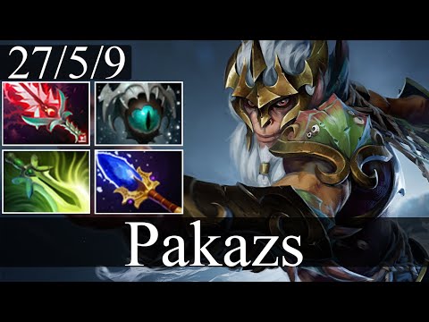 THUNDER.Pakazs - Monkey King | Carry Gameplay Dota 2 Patch 7.31d