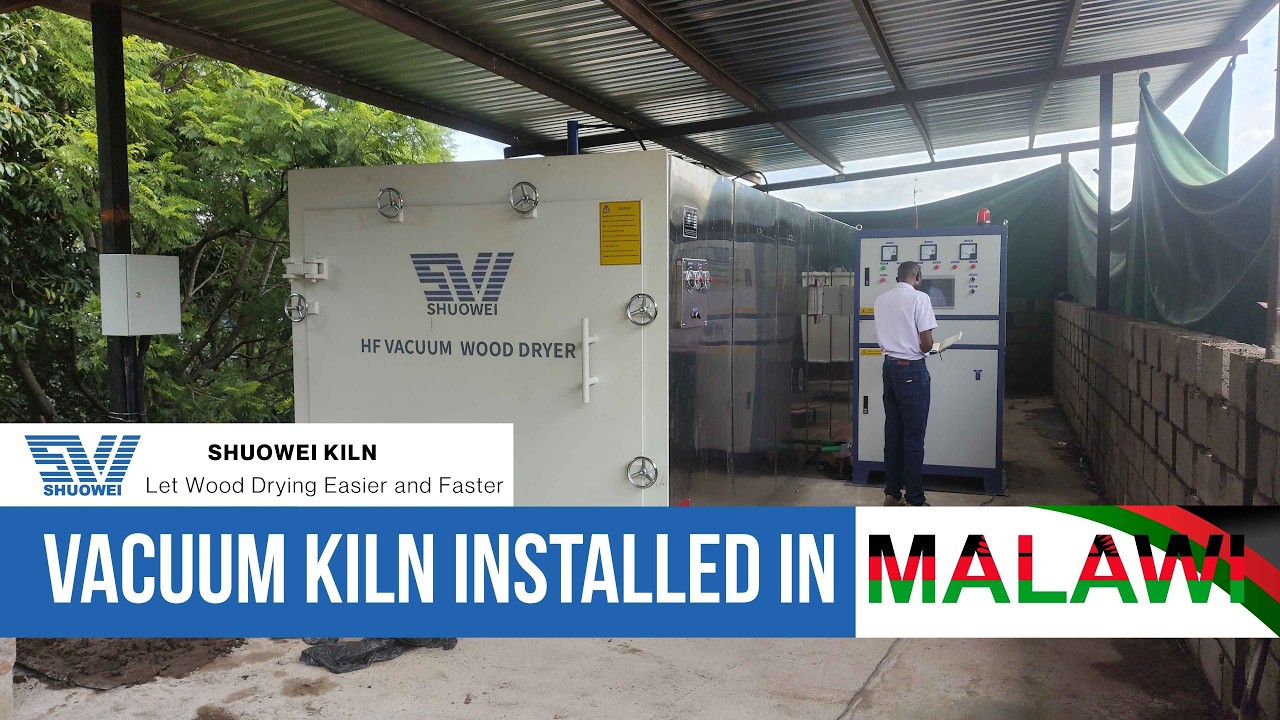 Shuowei Vacuum Kiln in Malawi | 2” Mlombwa Dried to 9–12% MC in Just 8 Days