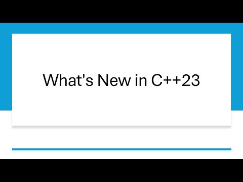 What's New in C++ 23 ?