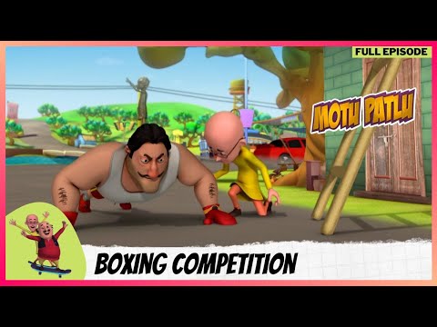 Motu Patlu | मोटू पतलू | Full Episode | Boxing Competition