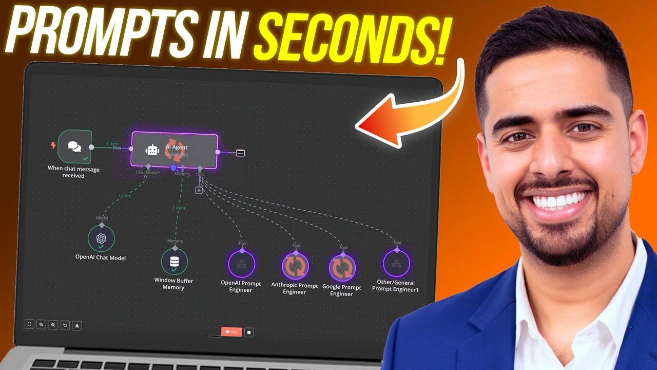 How to Build Your PERSONAL Prompt Engineer Agent with n8n (for any model!)