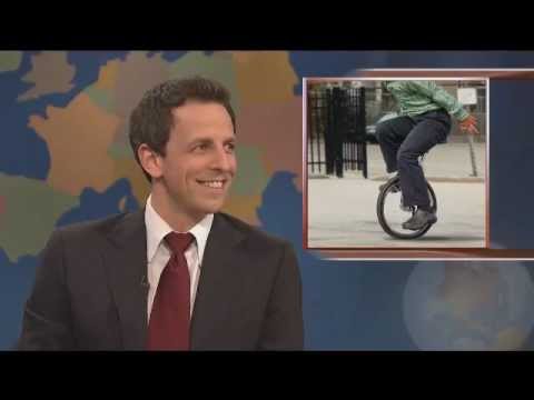 SNL: Weekend Update - Missing Unicyclists