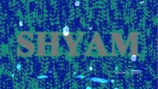 Shyam - Let Me In (Original Mix) T/LEC - Blooming / TULIPA CD01