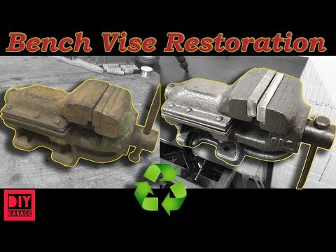Rusty Old Bench Vise Restoration!