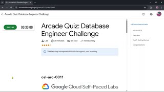 Download the video "Arcade Quiz: Database Engineer Challenge | #qwiklabs | #osl-arc-0011"