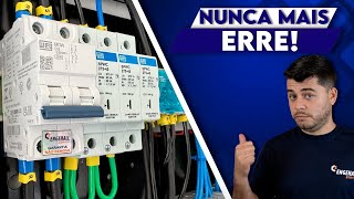 Como montar um quadro de distribuição PROFISSIONAL do ZERO (sem erro!)😳😱