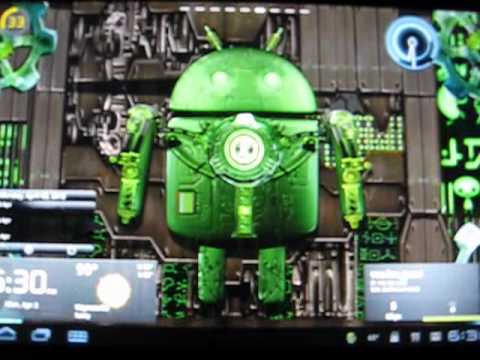Steampunk Droid Free Wallpaper Video