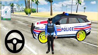 4X4 Jeep Polis arabası oyunu izle || Police Sim 2022 Game #343 - Polis oyunu 3D Android Gameplay 4K