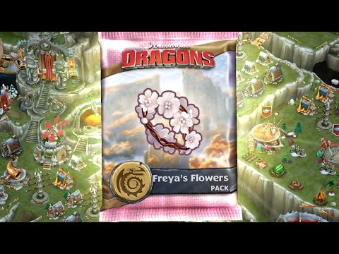 FREYA'S FLOWERS PACK - Dragons: Rise of Berk