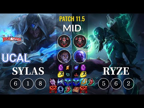 KT Ucal Sylas vs Ryze Mid - KR Patch 11.5