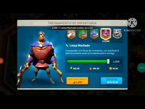Pré-kvk estágio 2-treinamento de tropas-Rise of Kingdoms