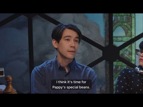 pappy makes his special beans