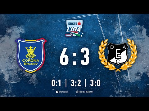 Gólösszefoglaló EL 136 - Corona Brasov - DEAC 6-3 20230112