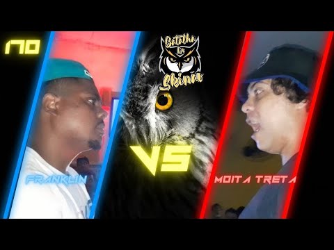 (SANGUE X GASTAÇÃO🩸🤣) Franklin vs Moita Treta - 1ª Fase | Batalha do Skinão - 170ª Edição