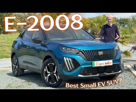 Peugeot E-2008 GT Review 2025, Best Premium Small EV? (UK)(4K) | Carcode