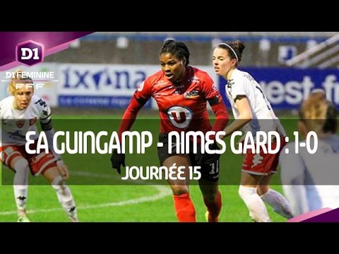 J15 : EA Guingamp - Nîmes Métropole Gard (1-0), le résumé