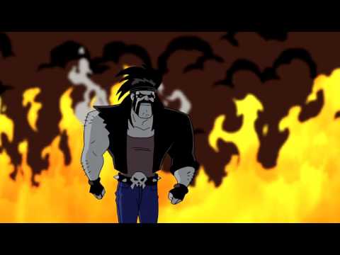 Lobo teams up with the Justice League