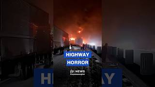 В Японии столкнулись 67 автомобилей: погибли 2 человека, еще 26 — пострадали (видео)