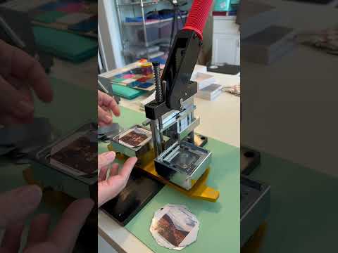 Making Photo Fridge Magnets #christmasgift #photomagnets #fridgemagnets #smallbiz