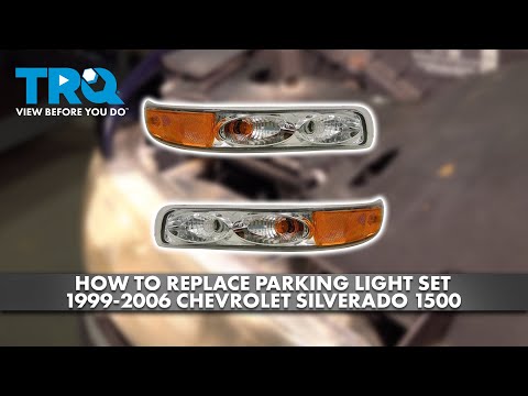 How to Replace Parking Light Set 1999-2006 Chevrolet Silverado 1500