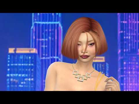 sims4 custom character download asian girls female Yu Xin Wu by Bonita100 Cas Video Preview