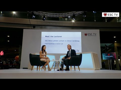 ESC TV at #ESCCongress 2022 - Meet the Lecturer - Rene Laennec Lecture in Clinical Cardiology