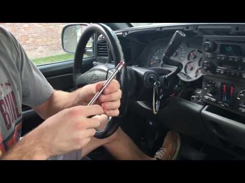 2006 chevy silverado aftermarket radio install