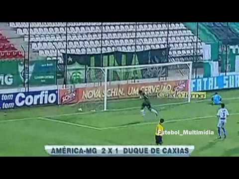 América/MG 2:1 Duque de Caxias/RJ - Brasileirão 2010 - 12ª Rodada