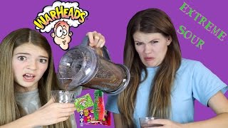 Warheads Extreme Sour Smoothie Challenge / JustJordan33