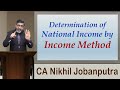 National Income Lecture 2 CA Intermediate Economics For Finance