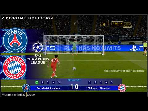 PENALTIES:  PSG vs BAYERN MUNICH ⚽ UEFA Champions League 25-26 (Simulation)