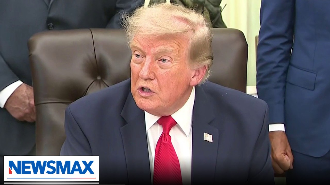 'We'll be hitting them very hard': TRUMP responds to Iran, Fauci not answering questions
