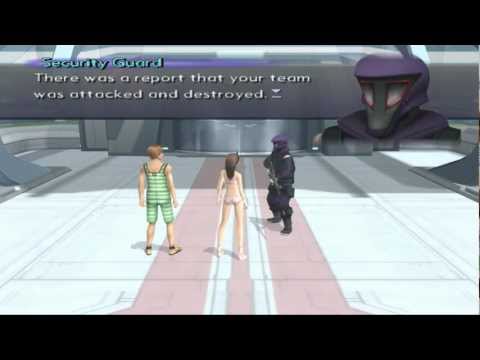 Xenosaga III HD Cutscene 131 - Conversation with a Guard (Labyrinthos) - ENGLISH - SWIMSUIT MODE