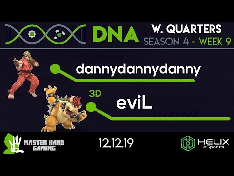 DNA S4:W9 - Jazzy G. (Ken) Vs. 3D | eviL (Bowser) - W Quarterfinals
