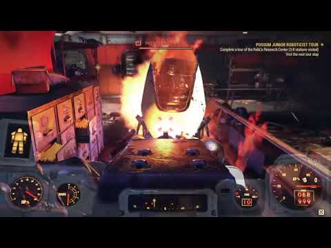 Fallout 76 - Side Quest: Possum Junior Roboticist Tour