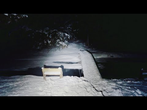 Horrifying Snow Ghost (INSANE footage) Real Scary Paranormal Activity