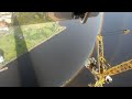 Stunning full-circle rainbow spotted from top of crane tower