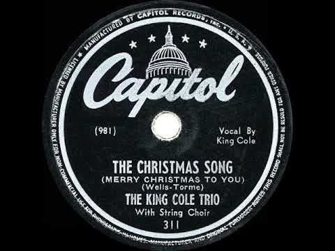 1946 HITS ARCHIVE: The Christmas Song - Nat King Cole (his original hit)
