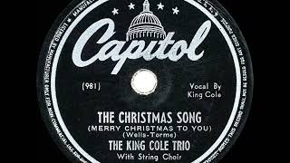 1946 HITS ARCHIVE: The Christmas Song - Nat King Cole (his original hit)