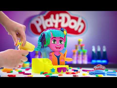 PLAY-DOH Rinkinys „Grožio salonas“ video